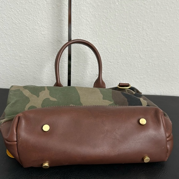 Camouflage Tote Bag with Brown Accents - Picture 5 of 8